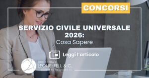 Servizio Civile Universale 2026: cosa sapere