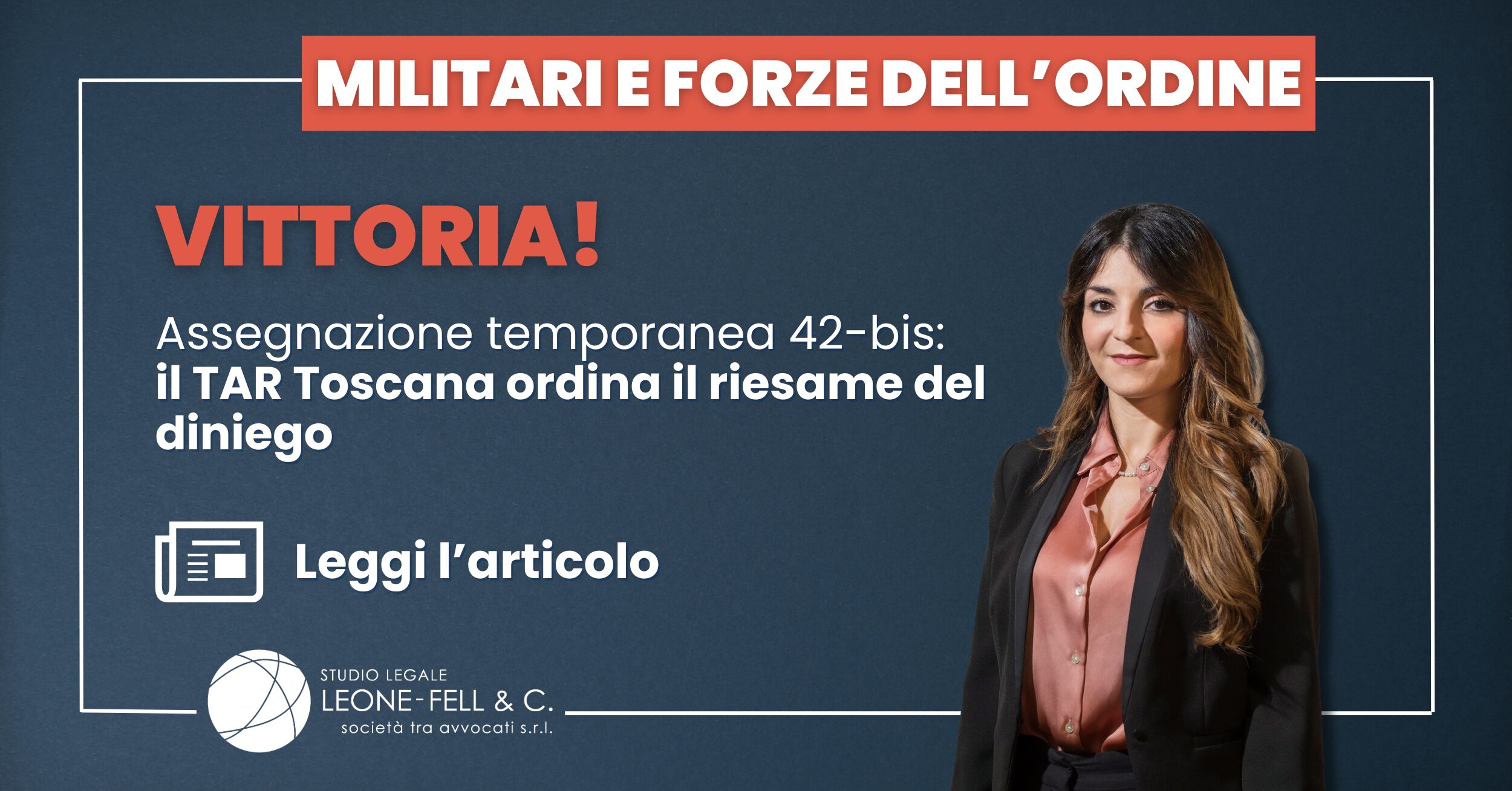 Assegnazione temporanea 42-bis: il TAR Toscana ordina il riesame del diniego
