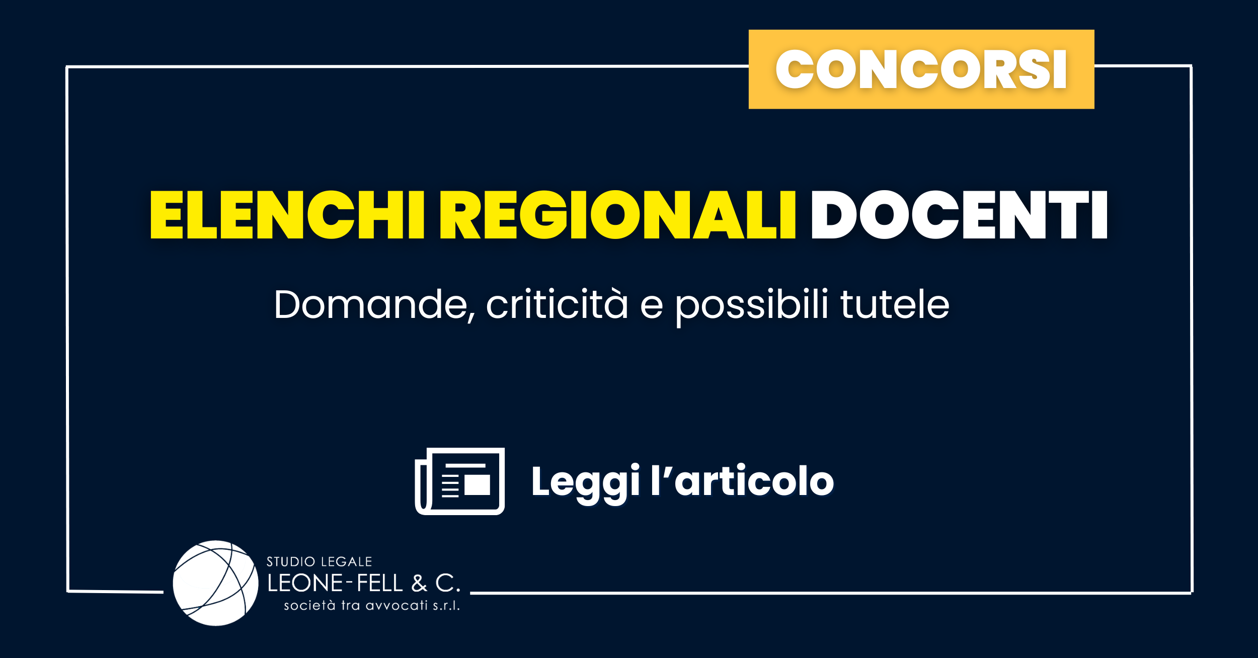 Elenchi regionali docenti: domande, criticità e possibili tutele