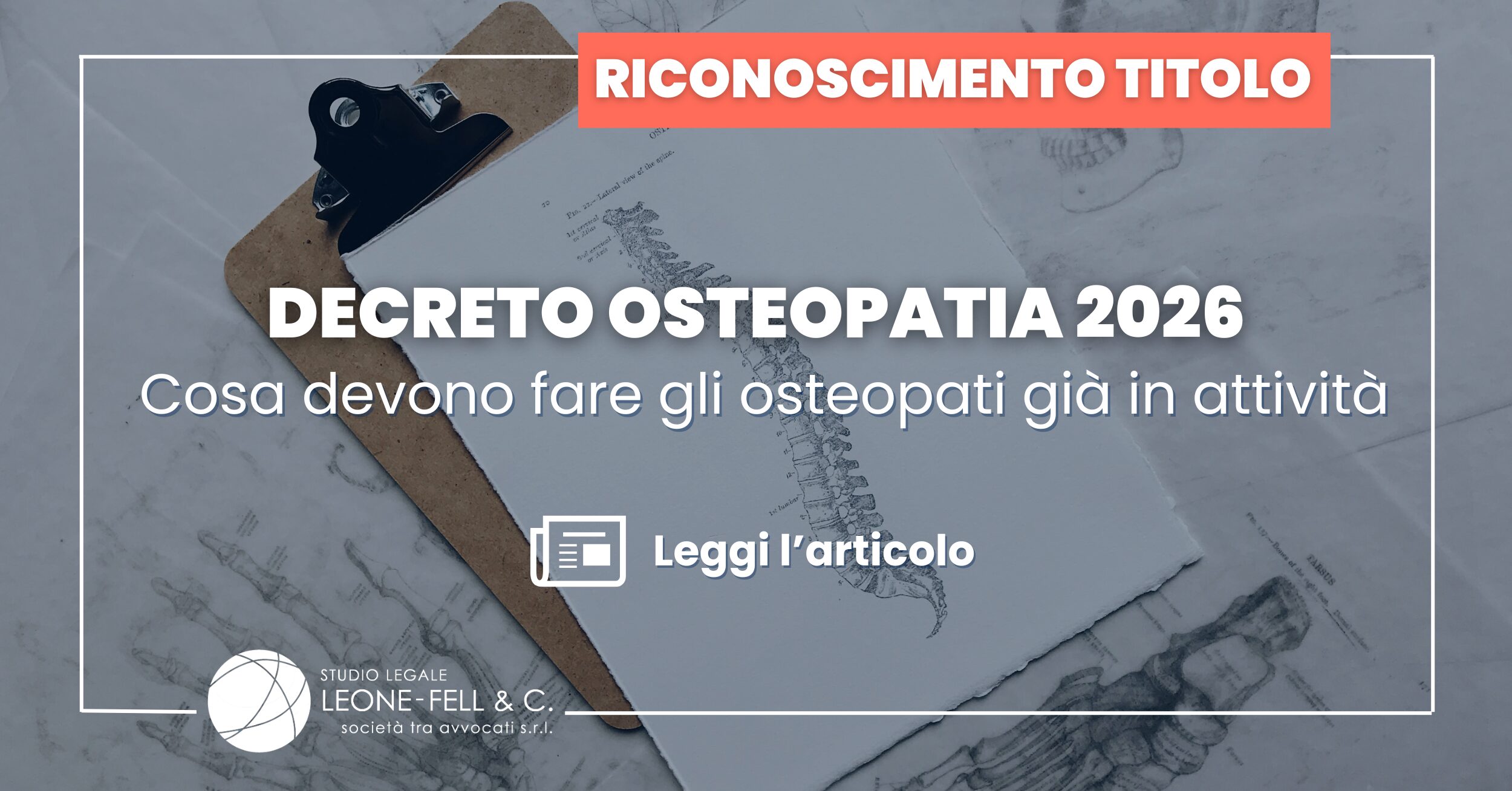 Decreto osteopatia 2026: cosa devono fare gli osteopati già in attività