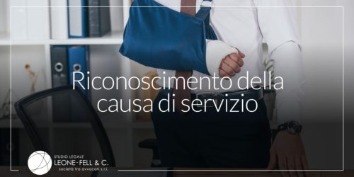causa di servizio