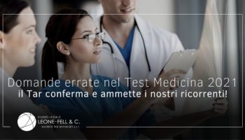 domande errate nel test banner