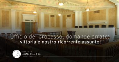 ufficio del processo banner